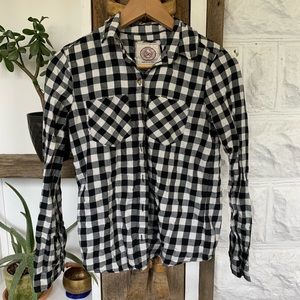 Long sleeved button up shirt